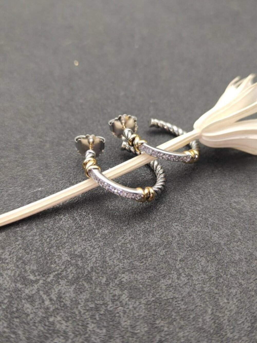 David Yurman classic Earrings - Picture 4 of 5